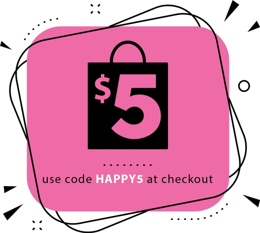HAPPY5 coupon code